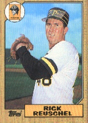 1987 Topps Baseball Cards      521     Rick Reuschel